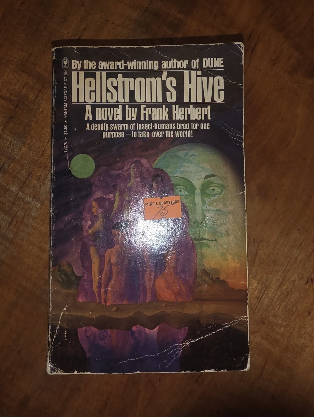 Hellstrom’s Hive By Frank Herbert 3rd Printing Bantam Paperback Good 1974